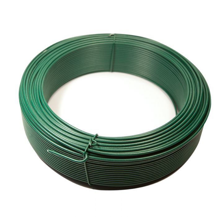Fil de tension Blooma en acier coloris vert Ø.2,70 mm x L.100 m